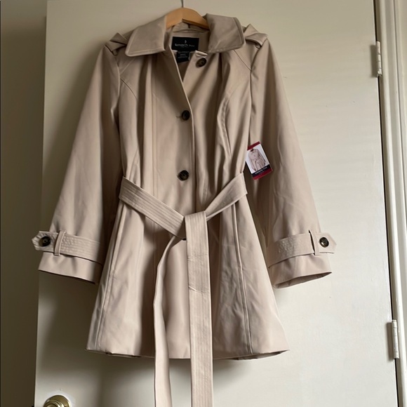 London fog stone  Trench Coat - Picture 1 of 11